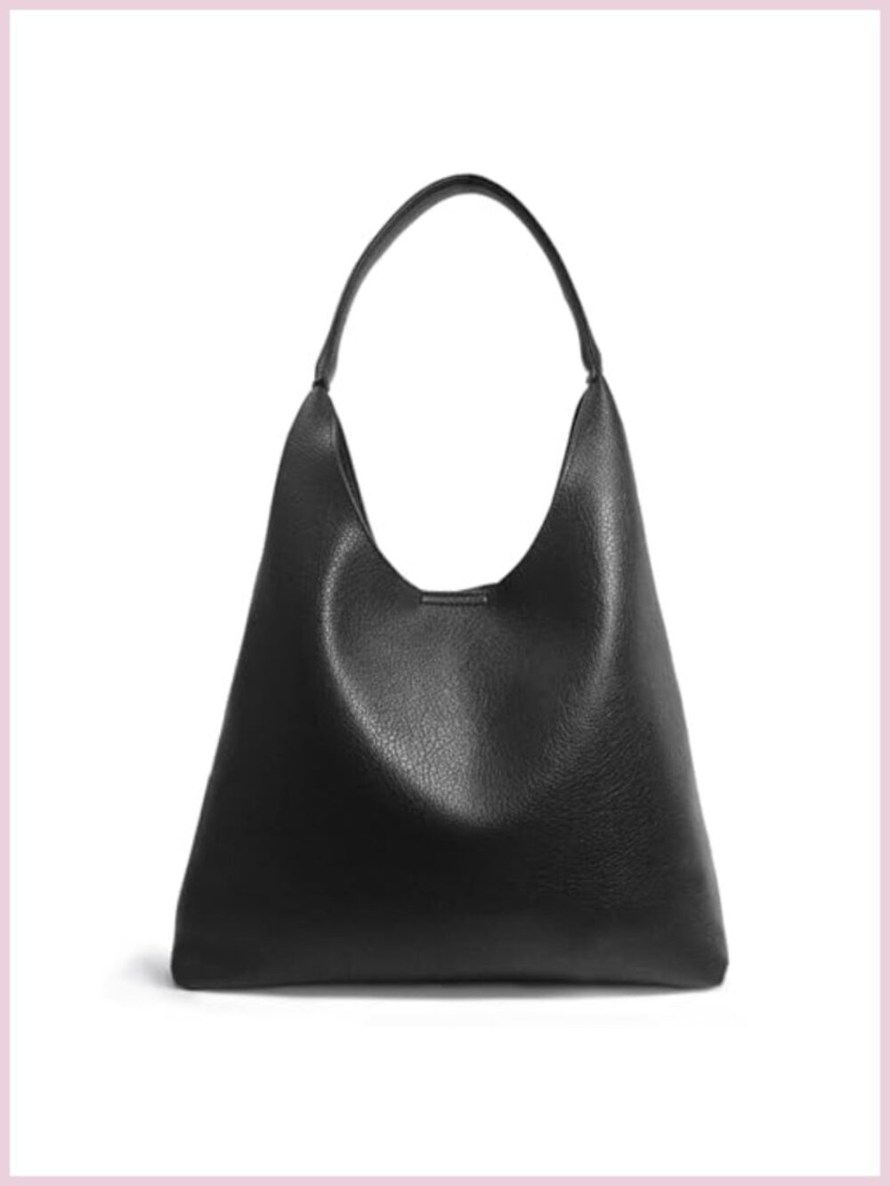 Soft Slouchy Hobo Bag Vegan Leather Shoulder Handbag Tote Purse